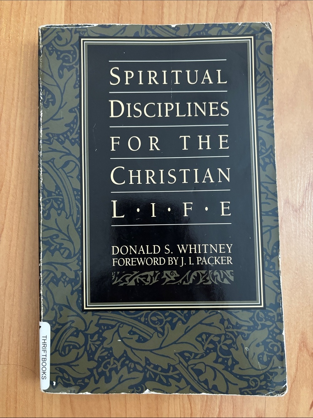 Spiritual Disciplines for the Christian Life — Black and Olive Cover
